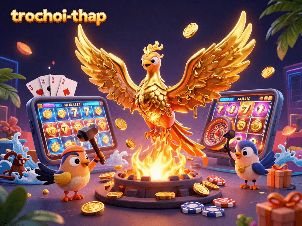 Play thrilling trochoi-thap and experience the excitement of conquering tower challenges.