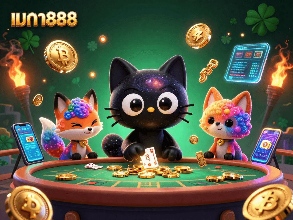 เล่นสล็อตออนไลน์ที่ เมก้า888 พร้อมทั้งกราฟิกสวยงามและรางวัลมากมาย