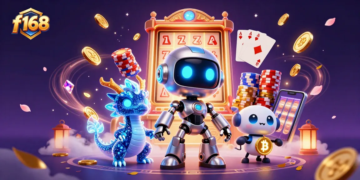 F168 players enjoy dynamic slot games with colorful 3D characters and captivating visuals.