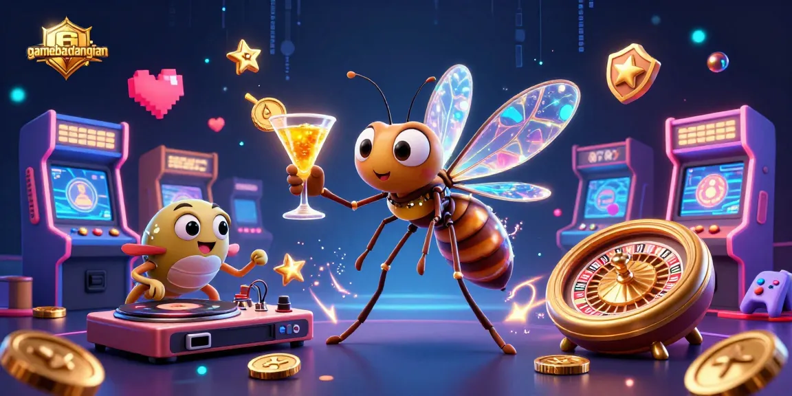 Engage in thrilling gameplay at gamebaidangian with vibrant 3D casino elements and dynamic characters.
