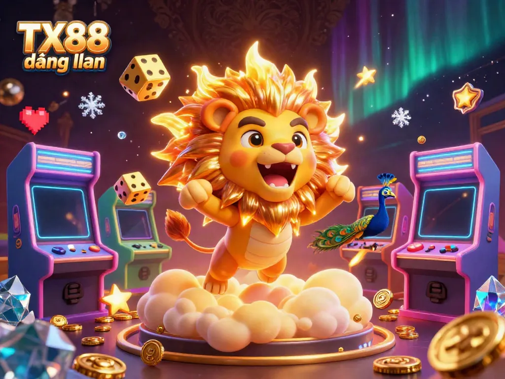 Experience the excitement of TX88 đăng nhập with vibrant casino visuals and dynamic gaming elements.