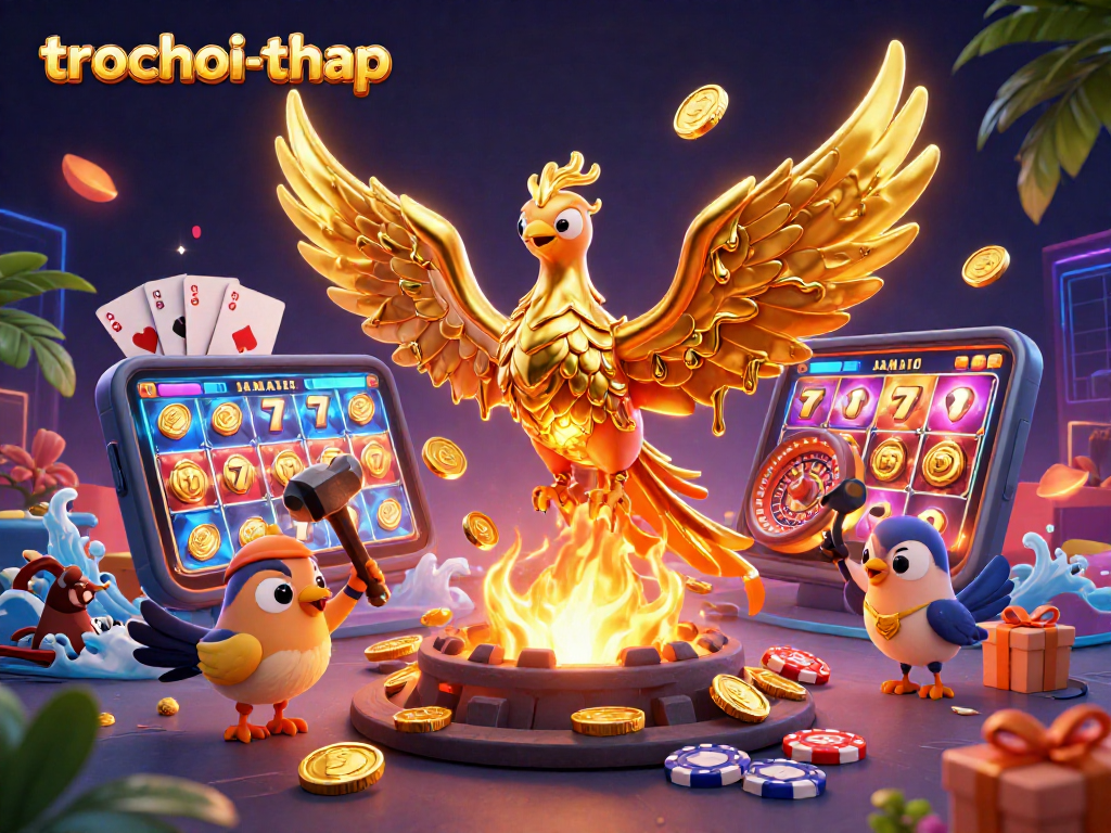 Play thrilling trochoi-thap and experience the excitement of conquering tower challenges.