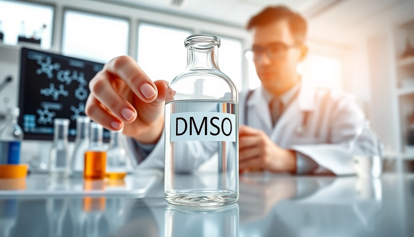 Explore the benefits of drinking dmso in a professional laboratory setting.