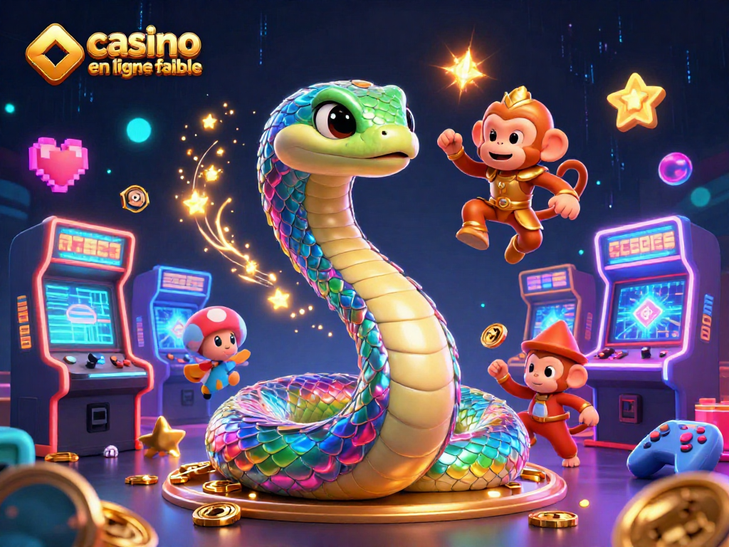 Plongez dans l'univers de casino en ligne fiable avec une illustration magique et des éléments de jeu captivants.