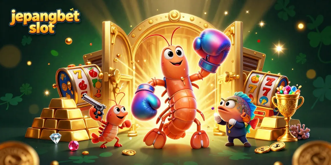 Engaging 3D illustration showcasing jepangbet slot theme with vibrant characters and casino elements.