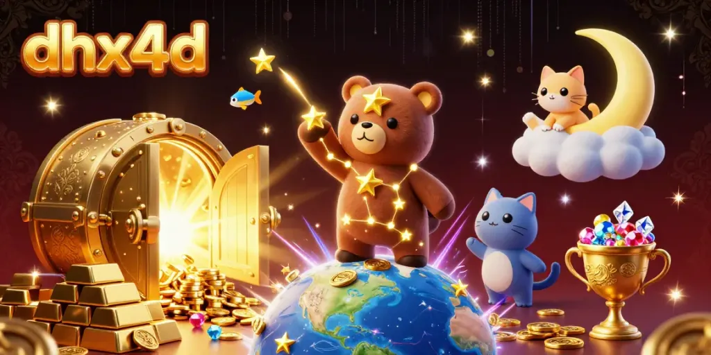 dhx4d melihat peluang permainan dengan grafik menarik dan ilustrasi 3D yang futuristik.