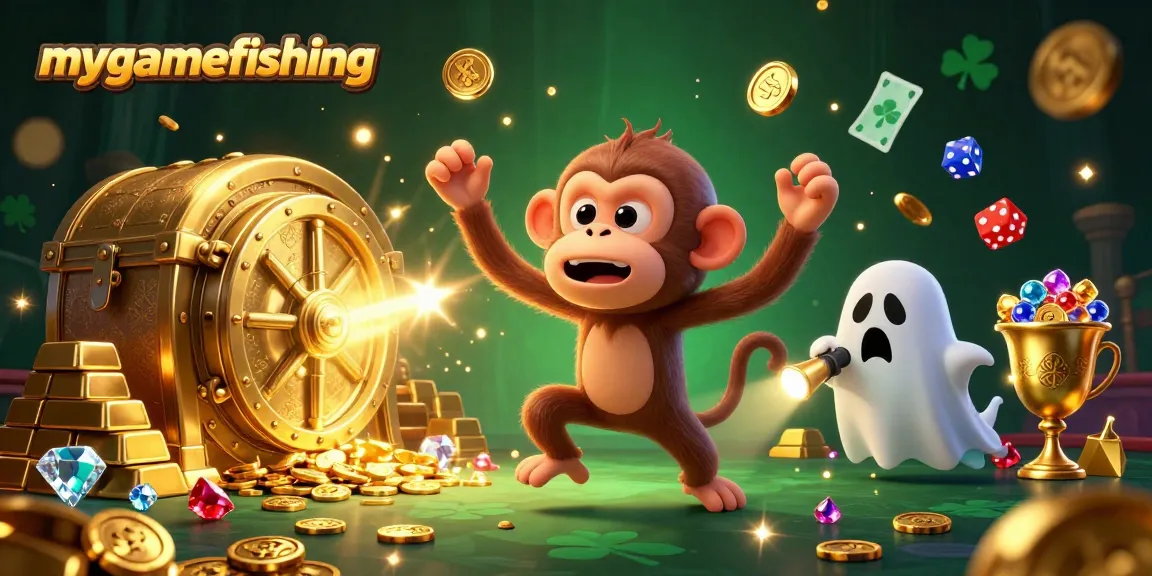 Engage in thrilling gaming adventures with mygamefishing as golden treasures illuminate the haunted casino.