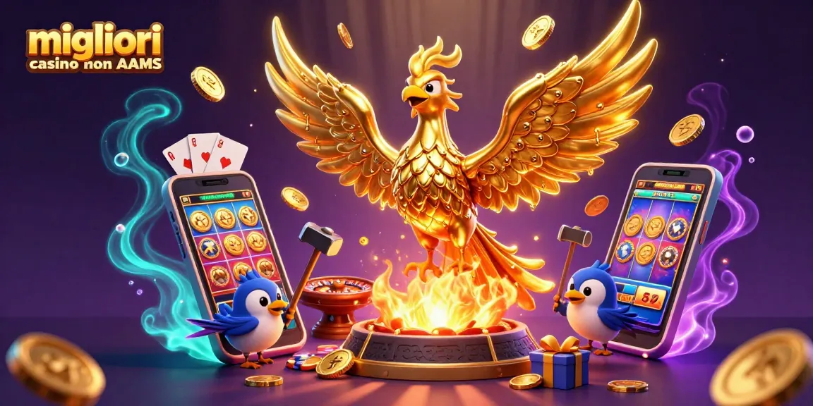Migliori casino non AAMS: gioca con il nostro scintillante phoenix e avventura nel mondo delle scommesse.
