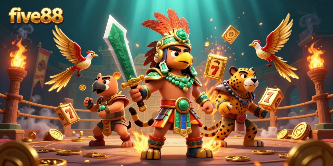 Experience the excitement of five88 casino with dynamic characters and rich game elements!