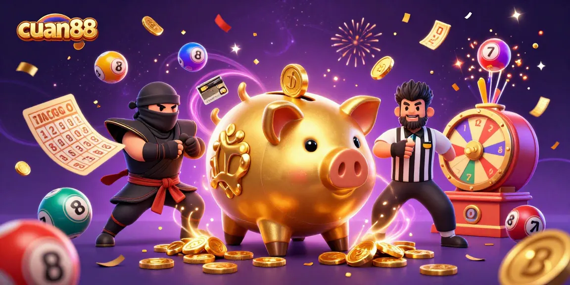 Mengguncang koin emas dari celengan piggy bank sumo, metode baru di cuan88 untuk keberuntungan