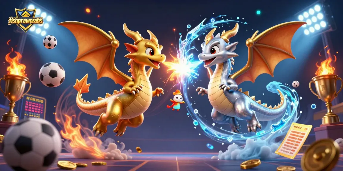 Engage in thrilling action with fishprawncrabs through dynamic dragons and sports betting elements.
