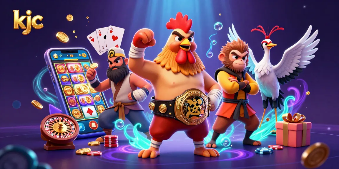 Experience thrilling gameplay at kjc with a vibrant clash of martial arts and colorful slot games.