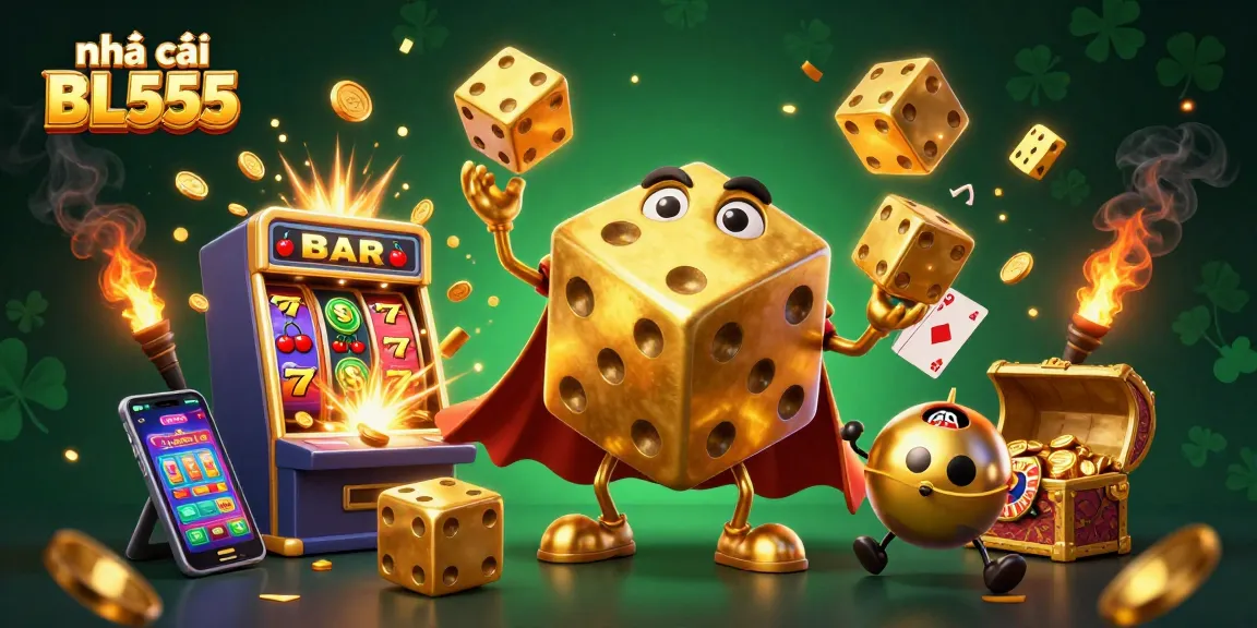 Engage with nhà cái BL555's thrilling casino adventure as golden dice come to life and celebrate jackpots.