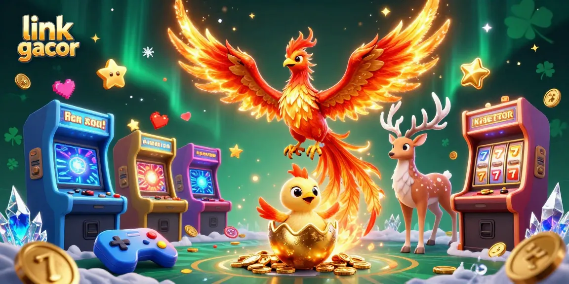 Hasilkan kemenangan dengan link gacor dalam gambar kasino yang penuh warna serta simbol keberuntungan.