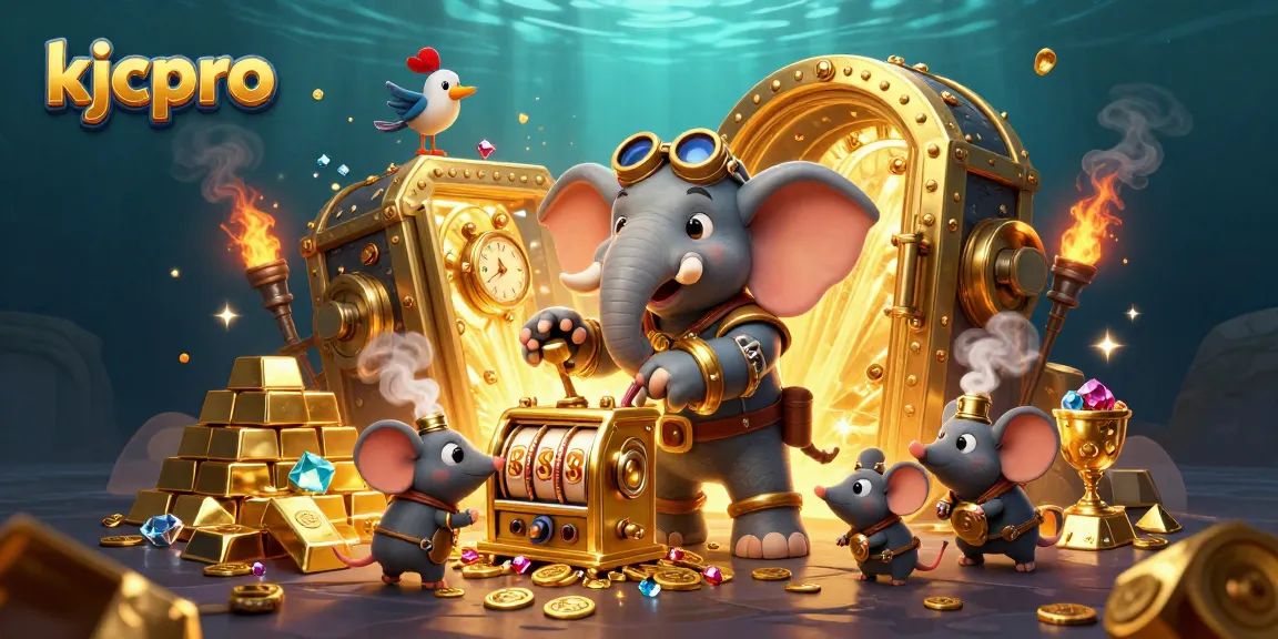 Experience the thrill of winning at kjcpro with this dynamic steampunk casino scene.