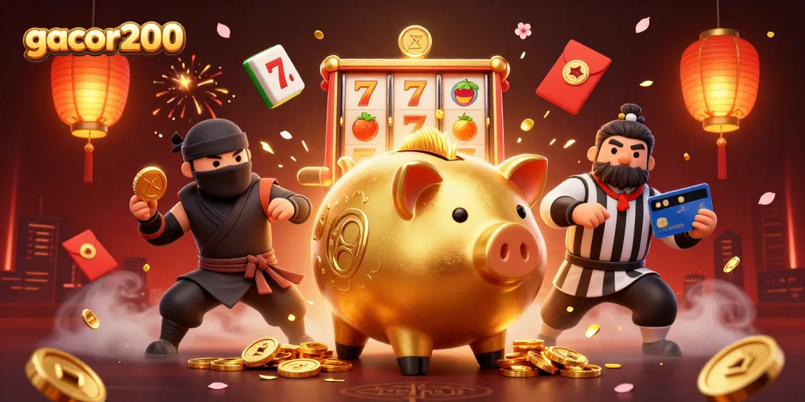 Memenangkan permainan di gacor200 dengan slot dan simbol keberuntungan yang berkilau