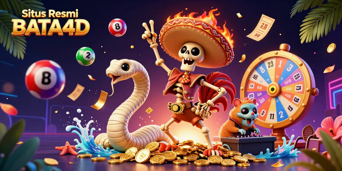 Engage in vibrant gameplay at Situs Resmi BATA4D featuring dynamic characters and casino elements.