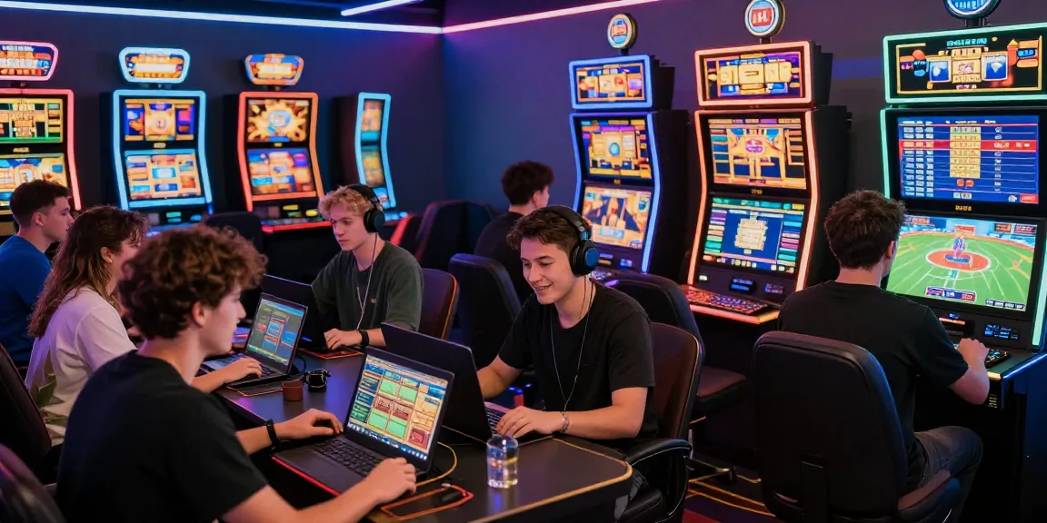 Engaging online gambling scene with players at link situs888, enjoying a vibrant gaming atmosphere.