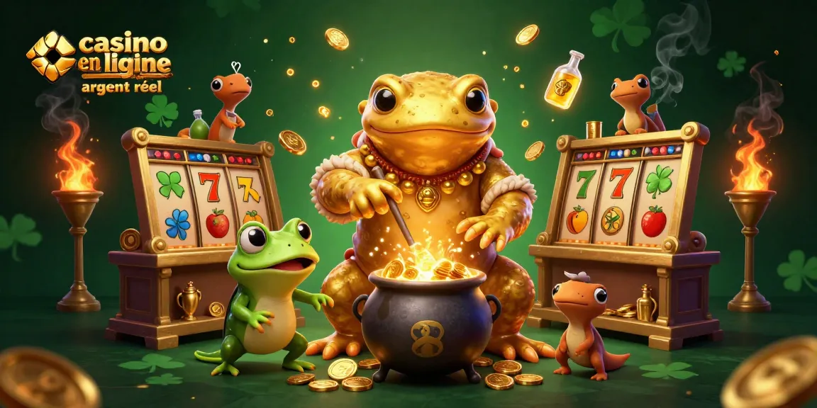 Profitez de l'excitation des jeux de casino en ligne pour argent réel avec des personnages 3D dynamiques.