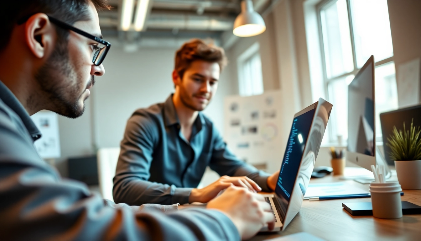 Delivering Headless Shopify development solutions with a developer coding in a professional workspace.