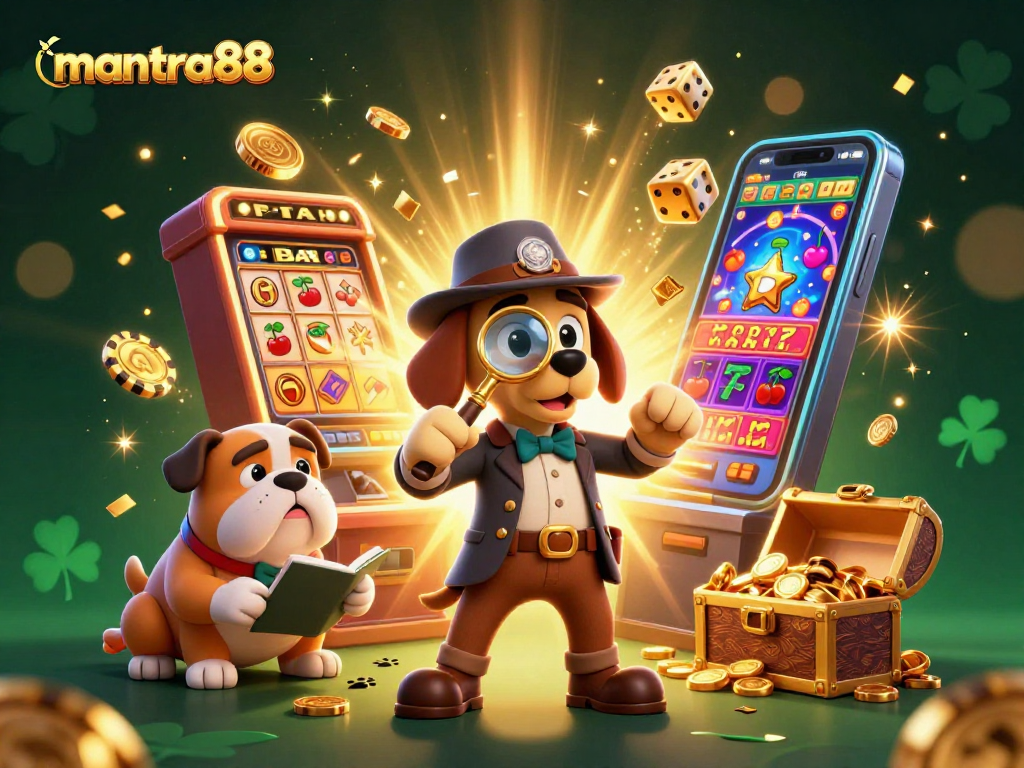 Experience the excitement of mantra88 slots with thrilling poker chip clues and jackpot action.