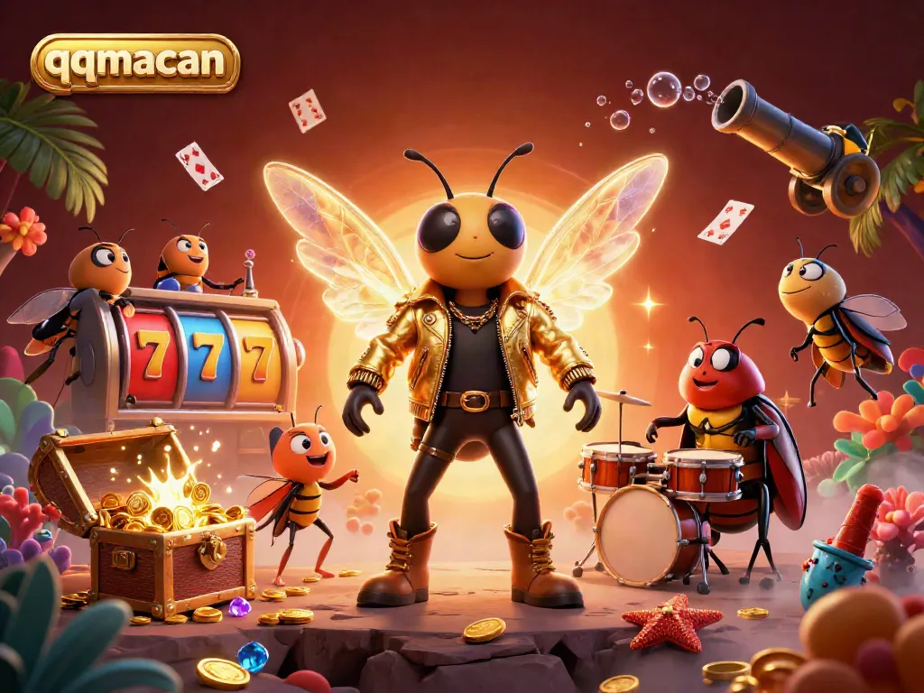 Experience thrilling wins with qqmacan's immersive casino adventure featuring vibrant characters and engaging gameplay.
