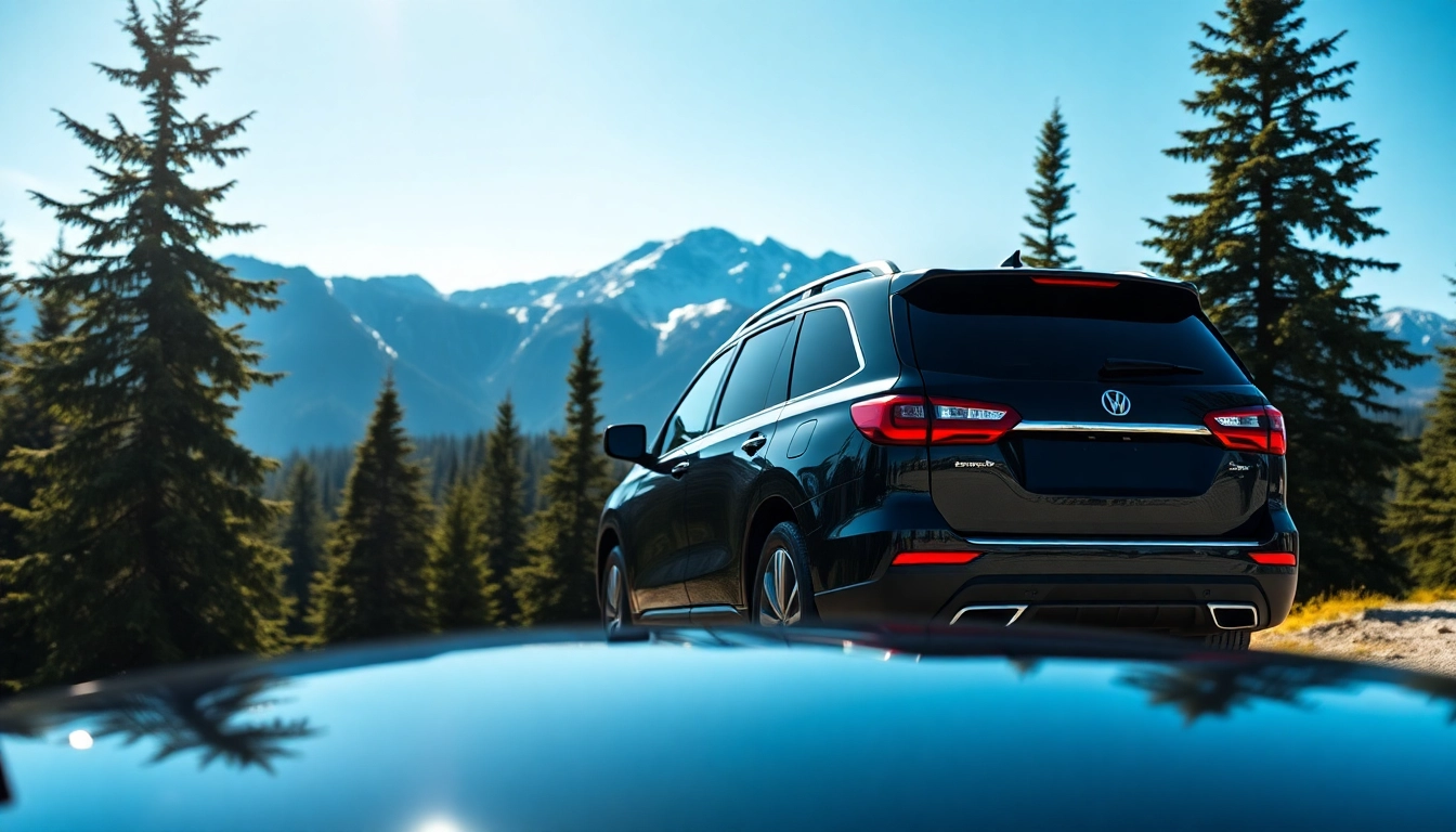 Experience the luxury of vancouver to whistler car service in a beautiful mountain setting.