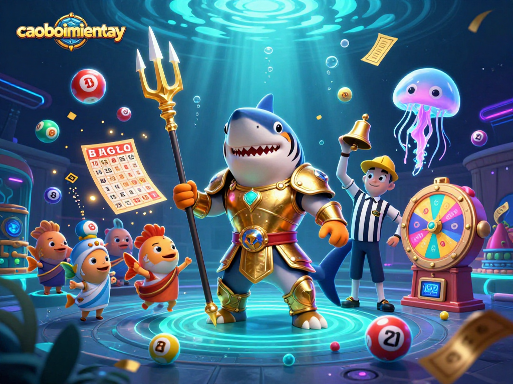 Experience thrilling action in caoboimientay with dynamic lottery games and vibrant underwater scenes.