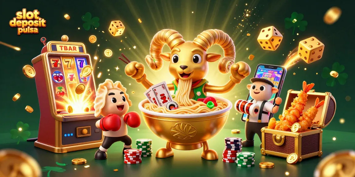 Menangkan jackpot dengan slot deposit pulsa yang menarik, penuh aksi dan keberuntungan!