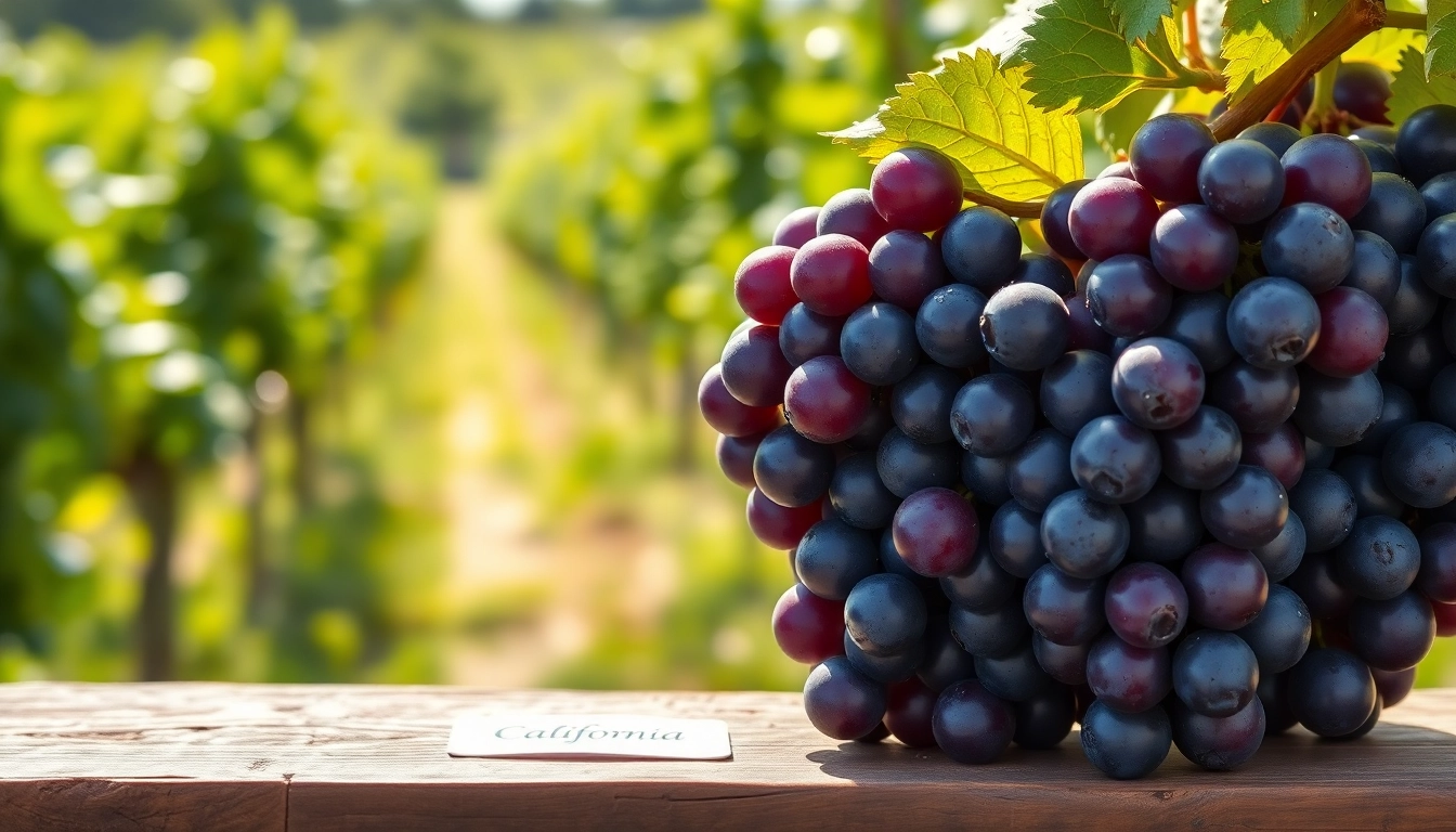 Quality Wine Grapes for Sale California: Your Guide to Premium Varieties