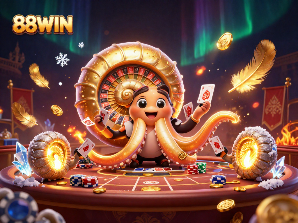 Experience thrilling gameplay at 88WIN with dynamic casino action featuring unique characters and vibrant designs.