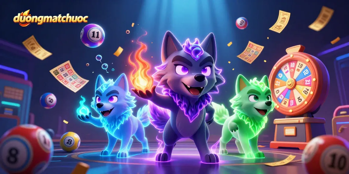 Experience the thrill of duongmatchuoc with vibrant lottery elements and immersive characters in a magical scene.
